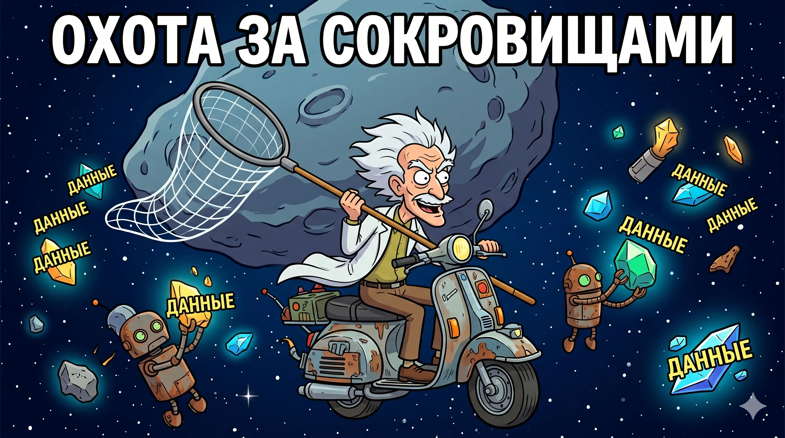 Охота за сокровищами: как получить данные, когда их нет - Понимание сбора данных в ИИ: почему ожидание органических данных фатально, и как агрессивно добыть свой первый датасет.