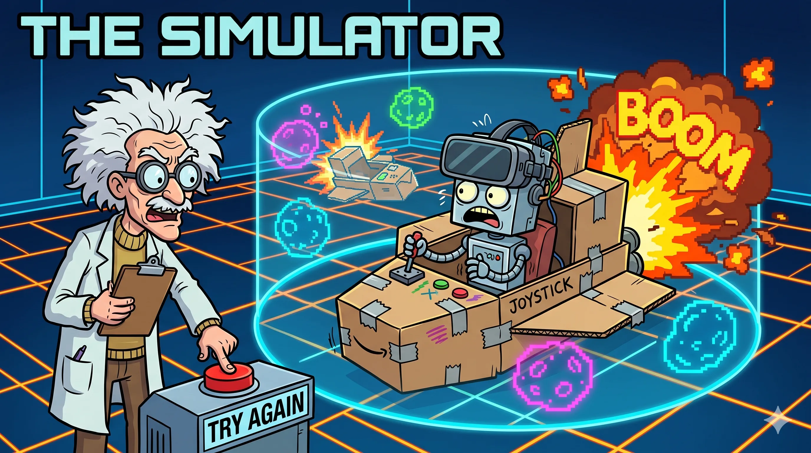 The Simulator: Letting the Machine Fail 10,000 Times - Understanding Model Training in AI: Why training an algorithm is not like installing software, but like raising a child in a hyper-speed simulator.