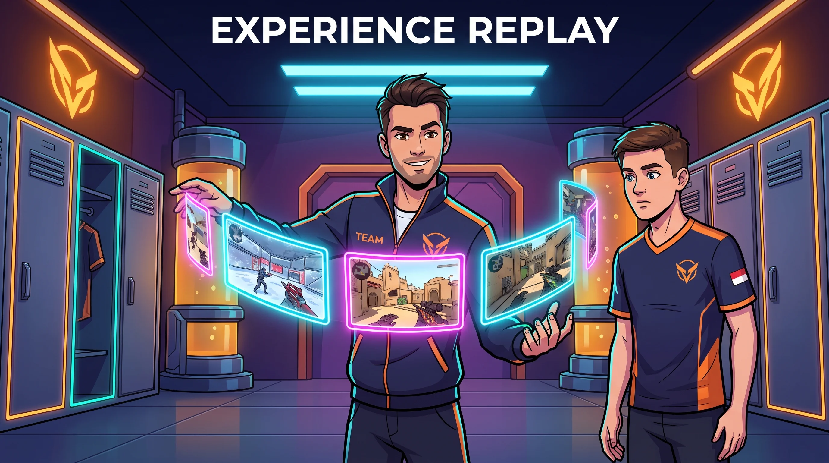 Experience Replay: How Shuffling the Past Cures Machine Amnesia - Why live continuous game frames trigger catastrophic forgetting in deep reinforcement learning, and how a random replay buffer stabilizes training.