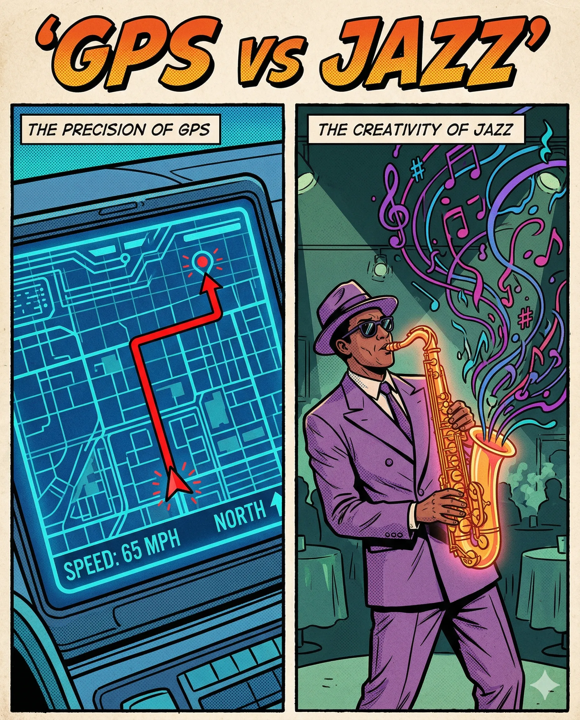 GPS Brain vs. Jazz Brain: Which AI Are You Using? - Why the best AI combines deterministic precision (GPS) with probabilistic creativity (Jazz) — and how RAG delivers the best of both worlds.