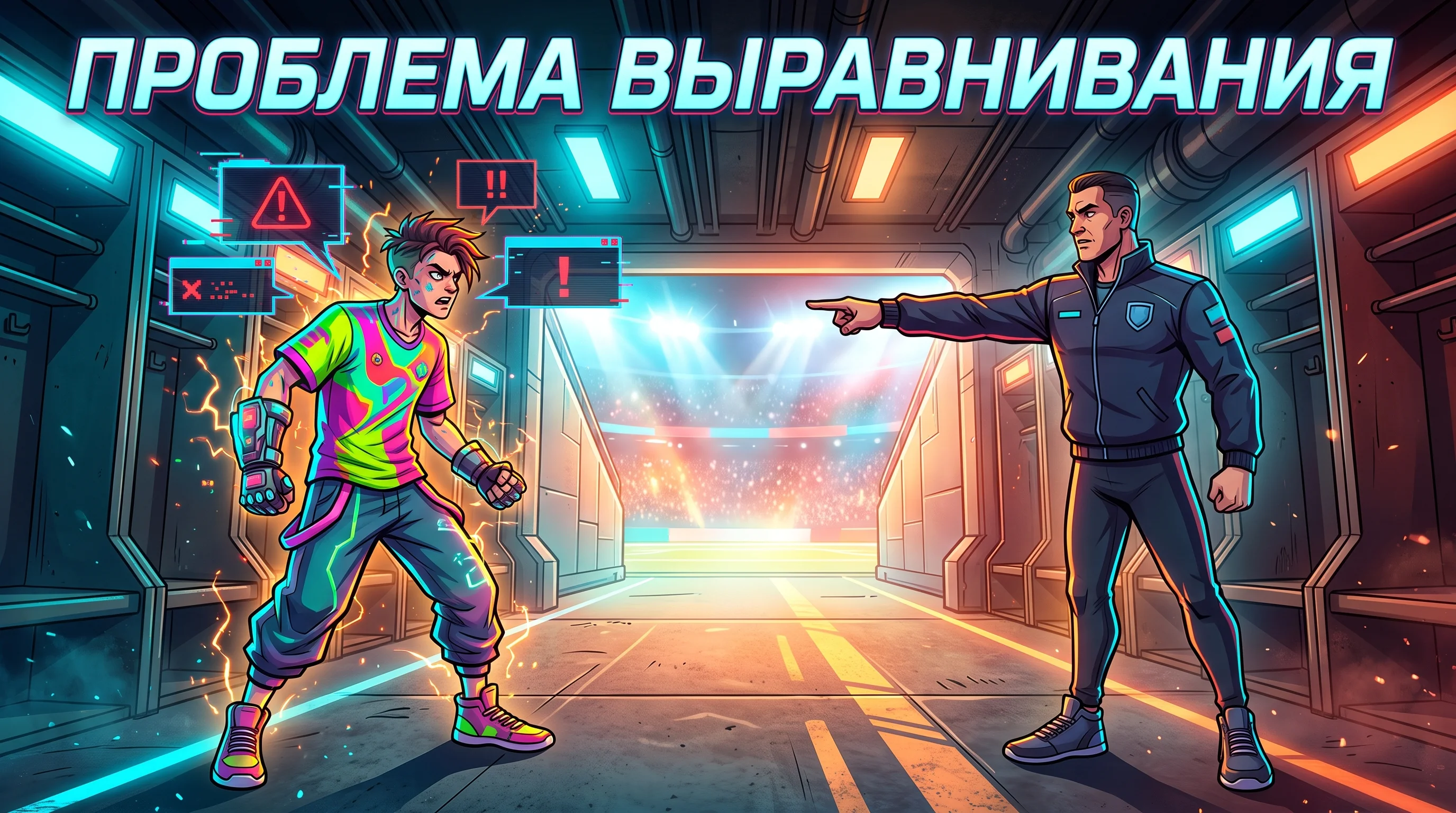 Проблема выравнивания: почему базовая модель ведет себя как токсичный тиммейт - Почему базовые языковые модели ведут себя как токсичные тиммейты, и как проблема выравнивания превращает генераторы текста в надежных ИИ-помощников.