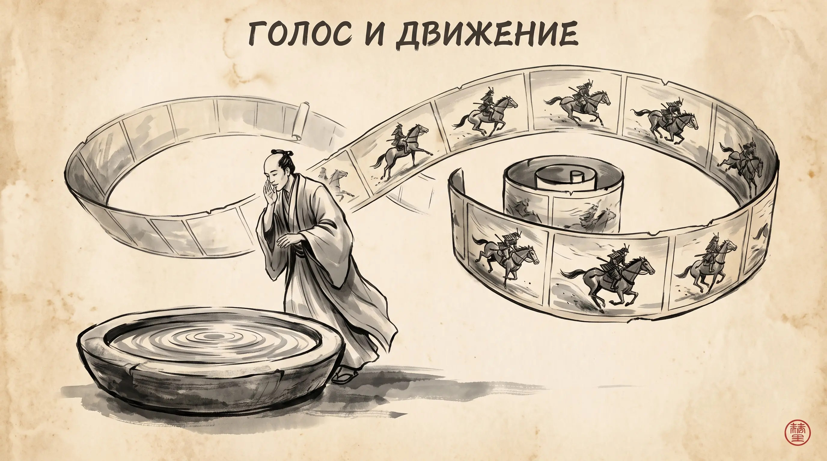 Кондиционирование и видео: Голос, оживляющий тушь - Как современный ИИ использует текстовое кондиционирование и временное внимание, чтобы превратить статичный шум в кинематографичное видео.