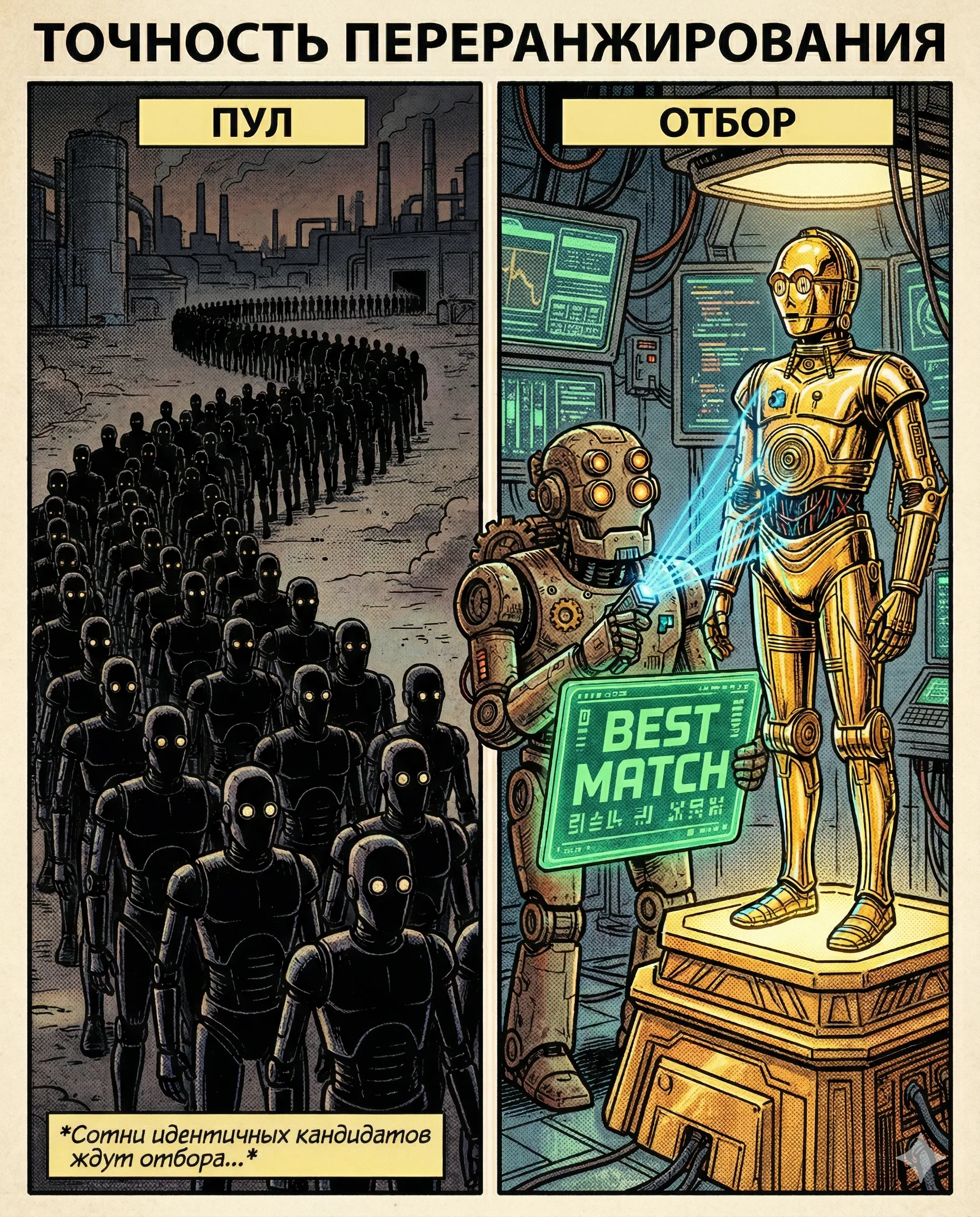 Мастер-фильтр: Почему ИИ нужен строгий критик - Как переранжирование (Re-ranking) и модели-критики позволяют находить ту самую иголку в стоге сена, обеспечивая максимальную точность ответов.