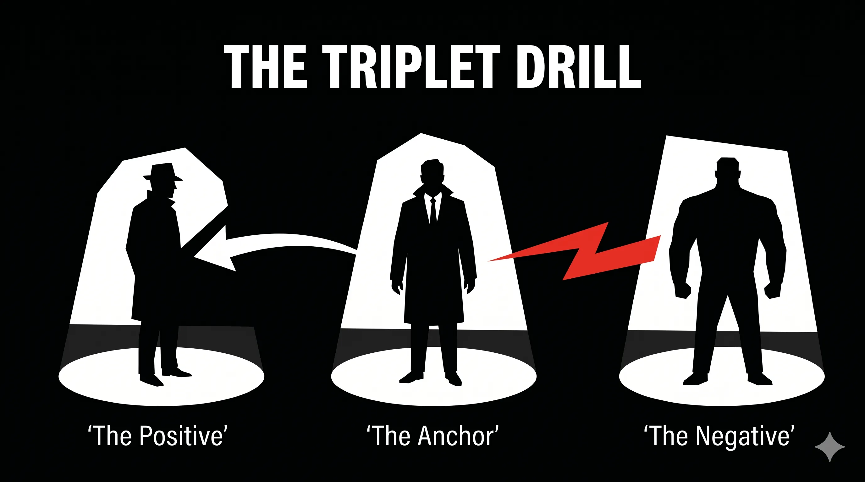 The Three-Agent Drill: Pulling Close, Pushing Away - Understanding Triplet Loss: How AI learns to keep 'friends' close and 'enemies' far away in its mental map.