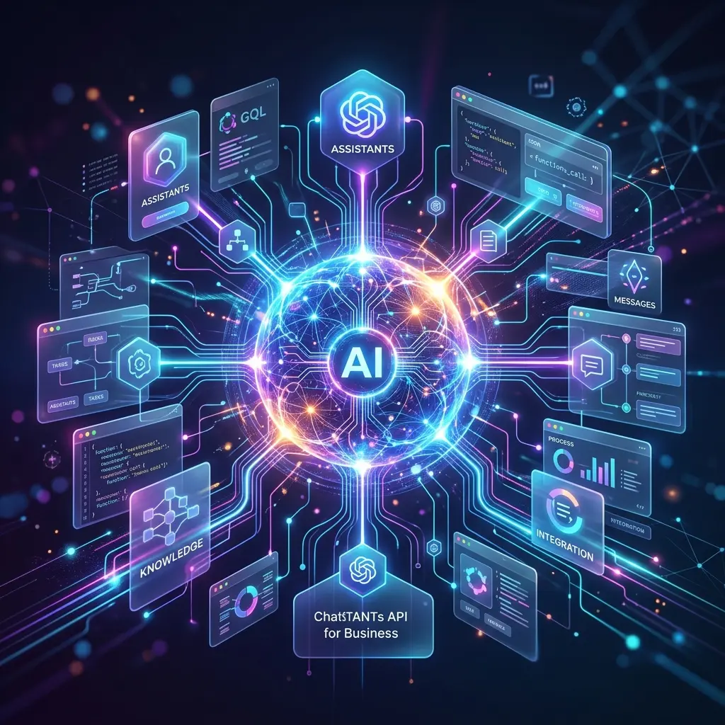 ChatGPT Assistants API for Business: The Complete Guide - How to build an AI assistant with persistent memory and custom tools, without building the underlying infrastructure from scratch.