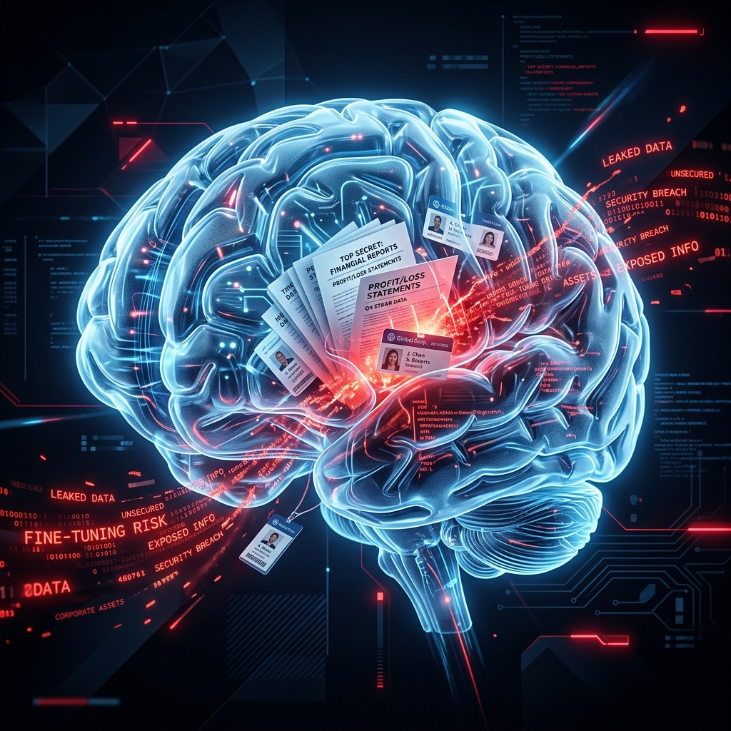 Why Fine-Tuning an LLM on Company Data is a Security Nightmare - Many founders think fine-tuning an open-source AI on private data is secure. It is actually a massive data leak waiting to happen.