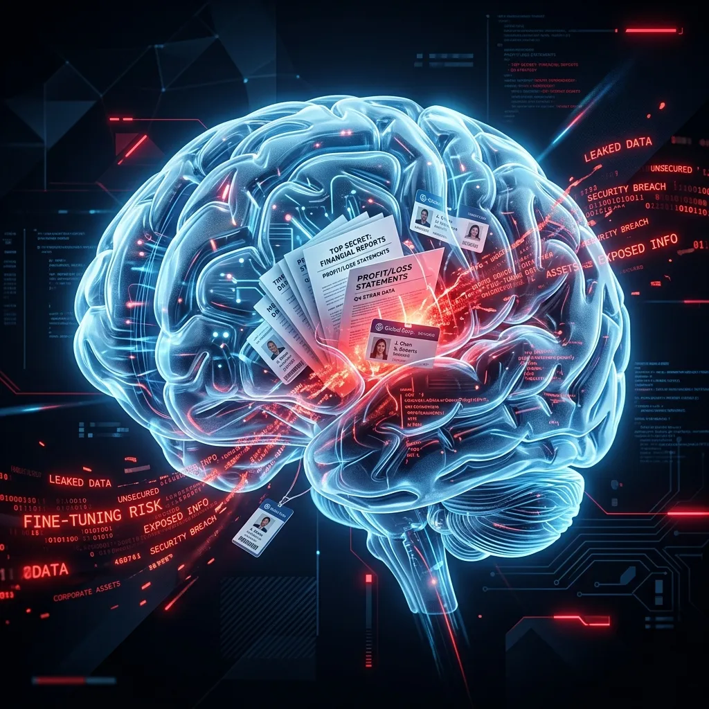 Why Fine-Tuning an LLM on Company Data is a Security Nightmare - Many founders think fine-tuning an open-source AI on private data is secure. It is actually a massive data leak waiting to happen.